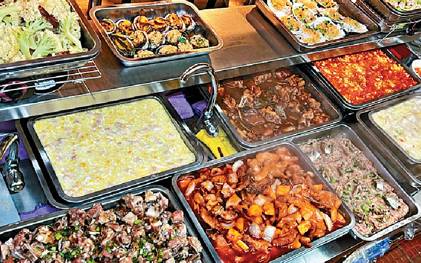 ■兩餸飯價錢實在太便宜。
