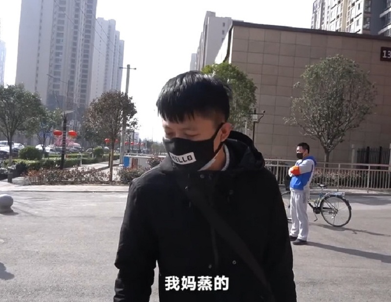 該名男子感動表示,所有饅頭均是他媽媽親手製作。網圖
