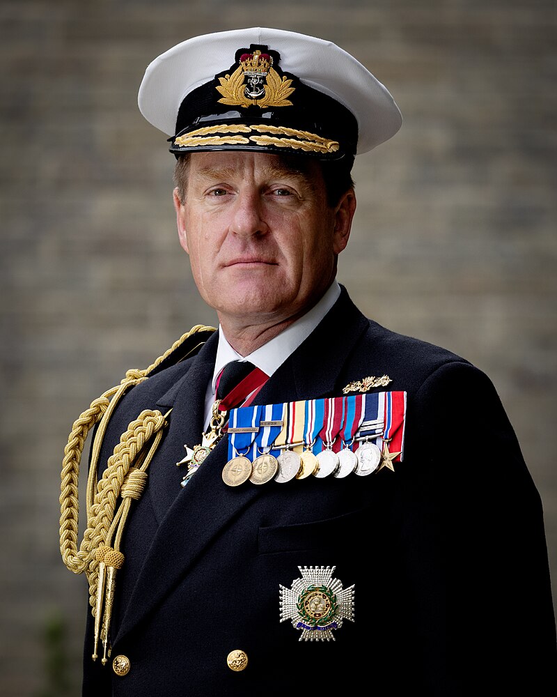 英國第一海務大臣兼海軍參謀長本傑明·約翰·基伊(Benjamin John Key)。官方檔案照 英國第一海務大臣兼海軍參謀長本傑明·約翰·基伊(Benjamin John Key)。官方檔案照