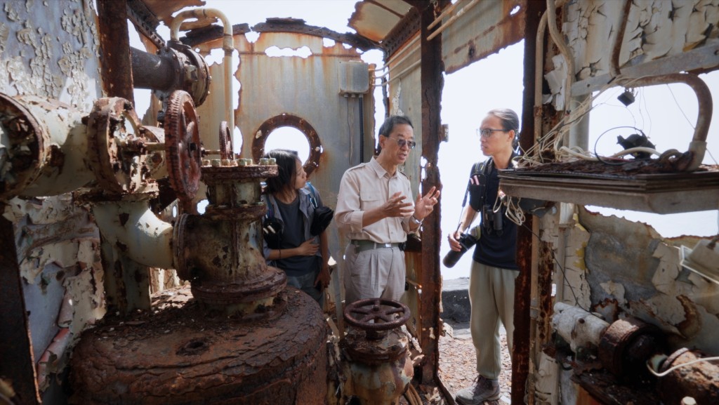 過去天文台曾派遣員工駐守橫瀾島,負責收集氣象資料。香港電台提供 過去天文台曾派遣員工駐守橫瀾島,負責收集氣象資料。香港電台提供