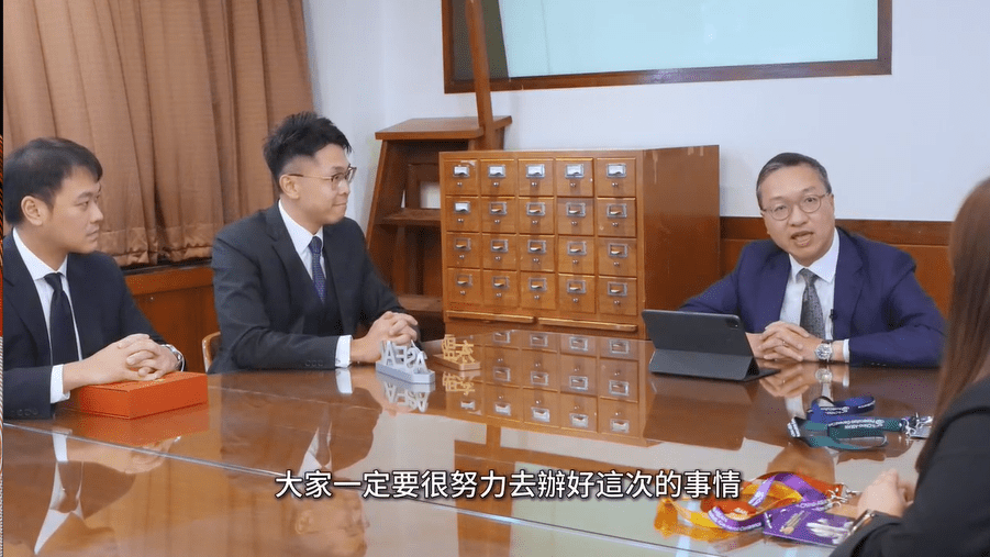 林定國在社交平台發布影片,表示第15屆中國—東盟成員國總檢察長會議將於下周在香港舉行。林定國FB影片截圖