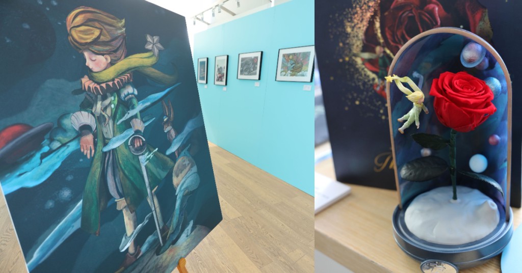 海港城星の流浪曲Le Havre作品展趁情人節加推多款小王子精品。 海港城星の流浪曲Le Havre作品展趁情人節加推多款小王子精品。