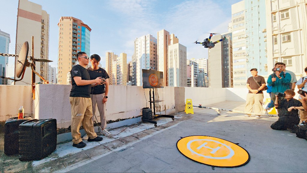 警方西九龍總區推行為期3個月的「小型無人機巡邏先導計劃」。