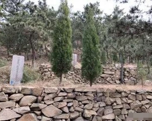 嶗山風景區內有6萬多座違規建造的墳墓。網圖