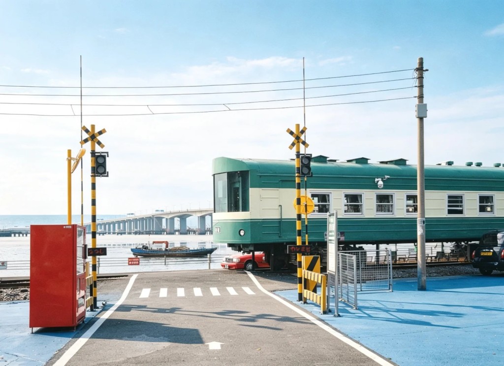 完美復刻《男兒當入樽》經典鎌倉取景地的連雲港「連倉」，成為網紅咖啡店。小紅書