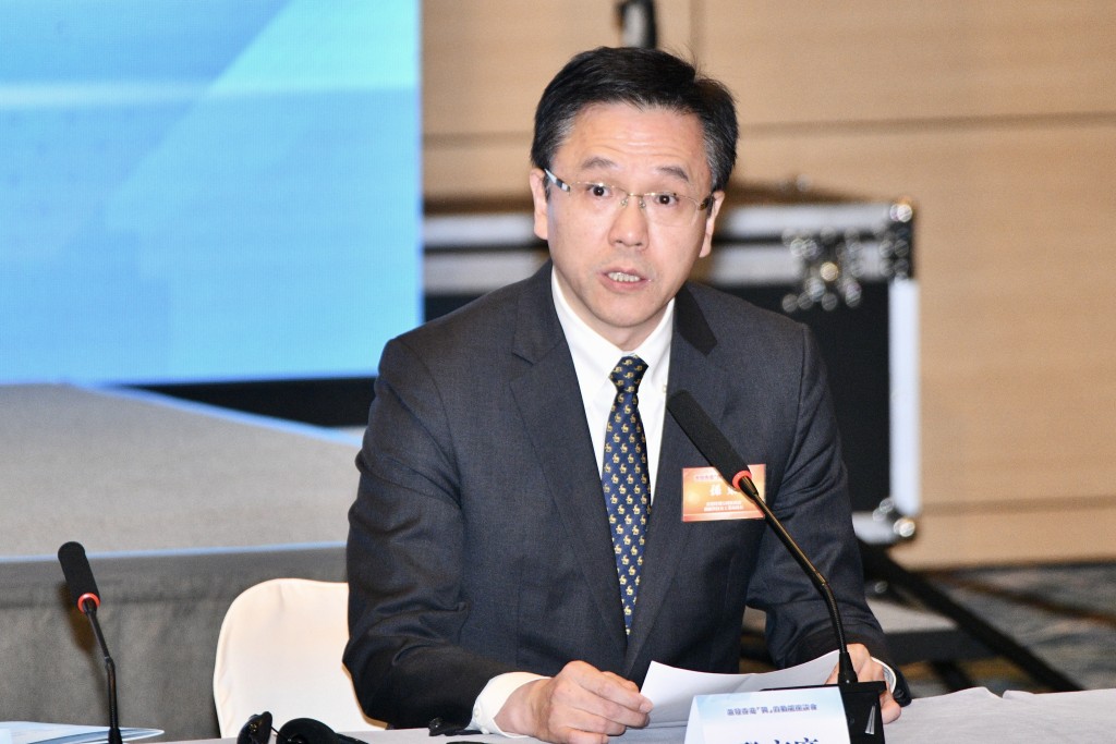孙东则表示，建设国际创新科技中心是香港实现高质量发展的重要举措。卢江球摄
