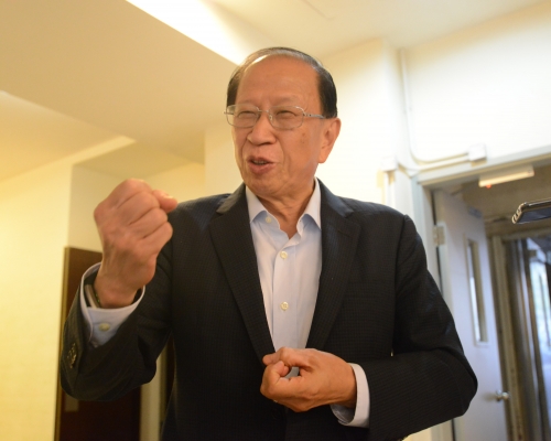 貝鈞奇表示已邀請流浪重返港超。馮梓健攝