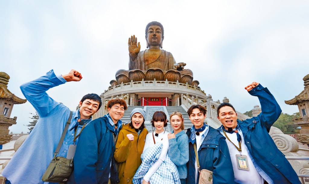 旅發局聯繫世界各地綜藝節目來港拍攝,包括台灣節目《全明星出發吧!
