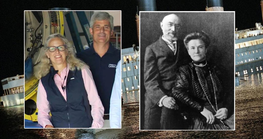 深海探险公司创办人兼行政总裁拉什（Stockton Rush），其妻子温迪（Wendy Rush）原来是当年《铁达尼号》邮轮头等舱乘客斯特劳斯（Isidor Straus）和艾达（Ida Straus）夫妇的后代