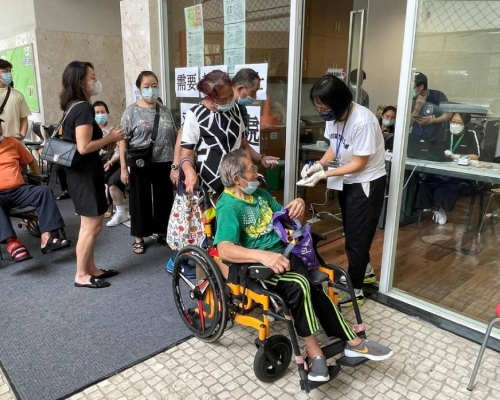 澳門全民核酸檢測累計採樣34.5萬人。澳門新聞局圖片