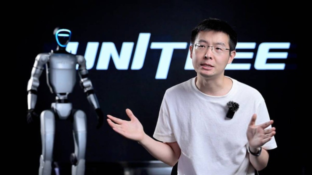 宇樹科技創始人王興興。新華社 宇樹科技創始人王興興。新華社