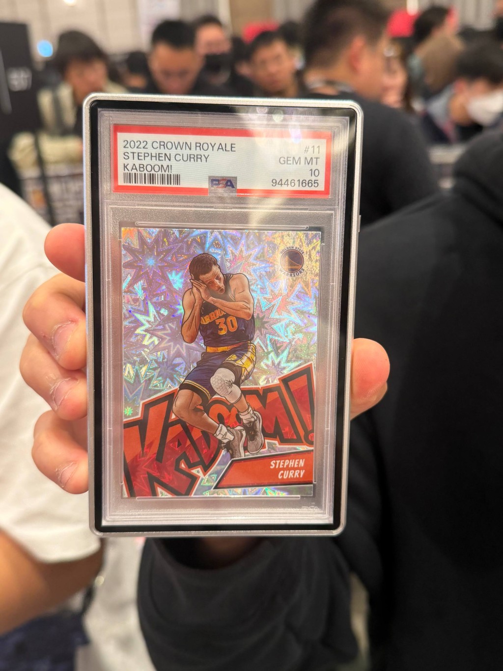 NBA球星居利（Stephen Curry）Kaboom系列簽名卡