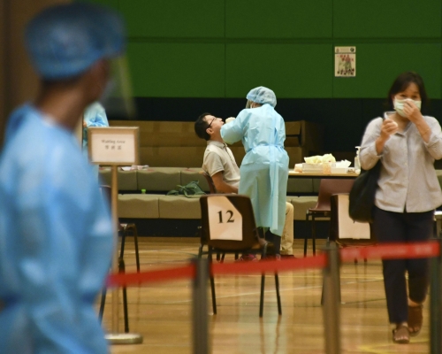 全民檢測累計合共有約162.3萬人採樣。 資料圖片