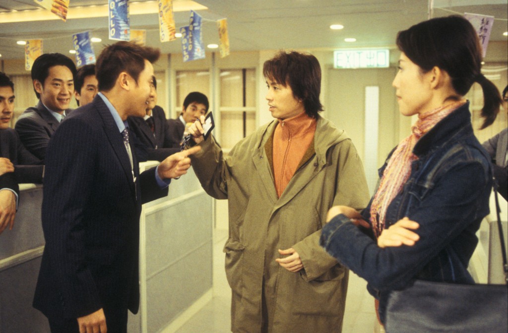 黄子华（中）曾演出TVB剧《栋笃神探》。