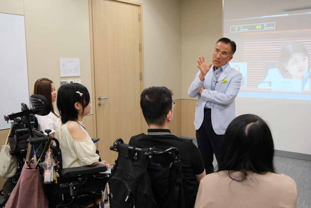 田北辰多年來積極為罕見疾病患者發聲。