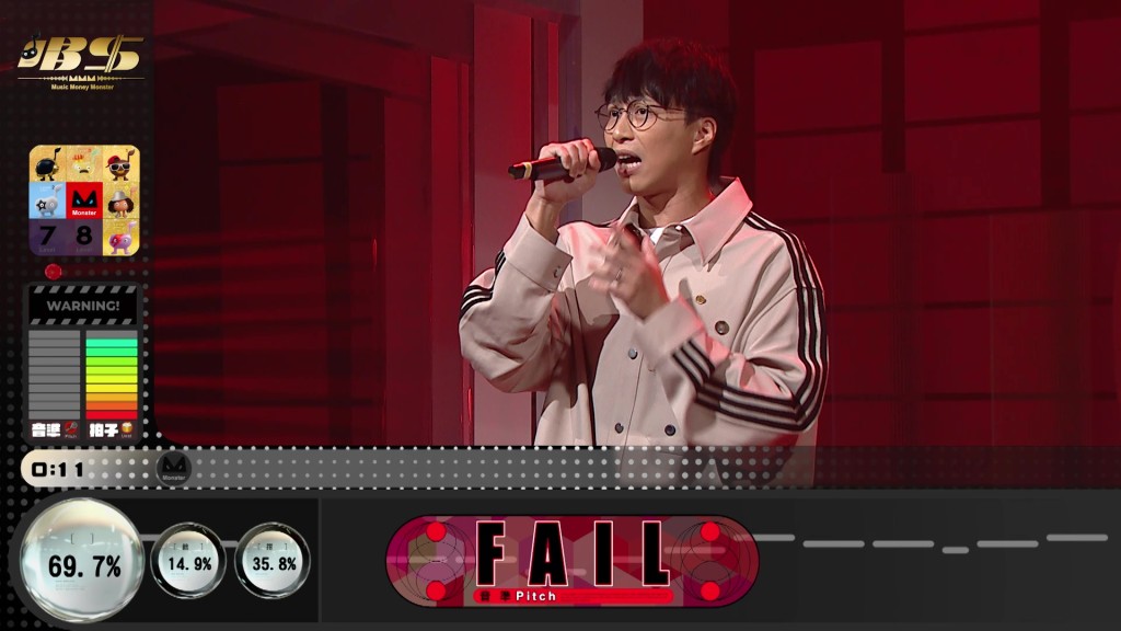 吳業坤挑戰《十面埋伏》時，非常緊張。