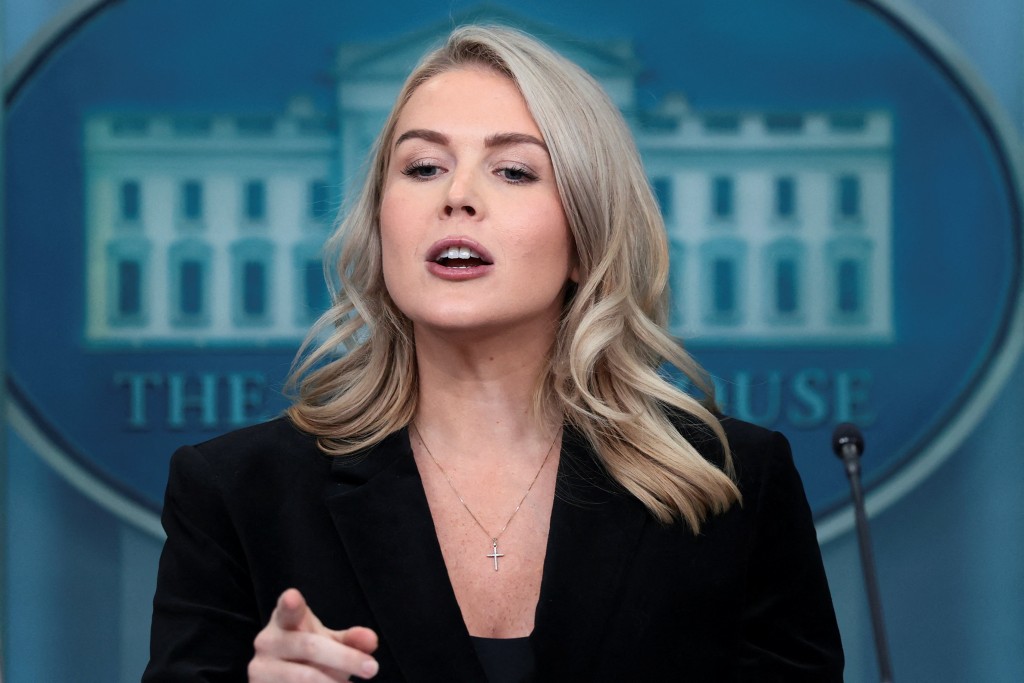 白宮新聞秘書萊維特表示，特朗普不是想對國會議員處極刑。路透社