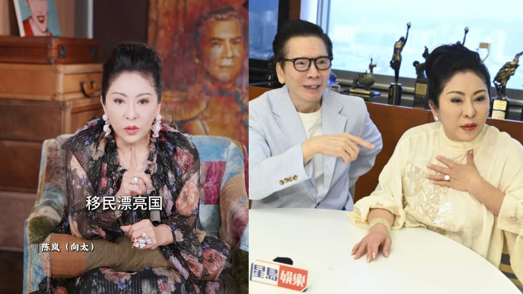 向太談移民批「美國不是個好地方」  稱沒自由滿街乞丐道友：孫兒不准去讀書，敢去我把錢捐了