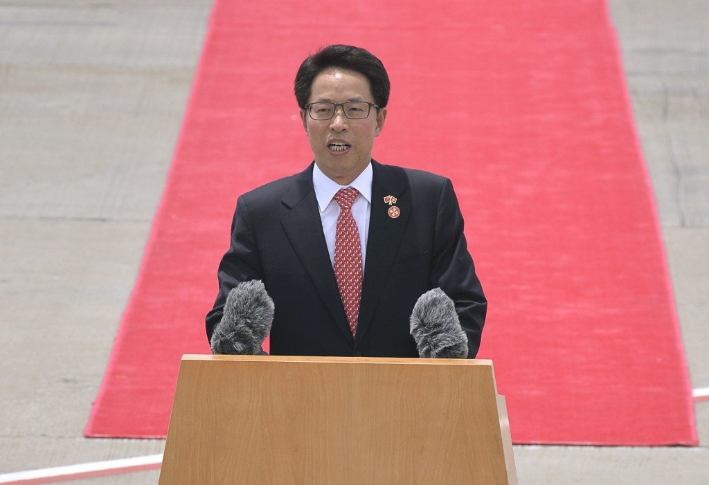 張曉明。資料圖片