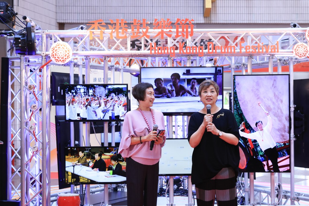 華懋集團企業體驗總裁鍾慧敏女士與香港中樂團行政總監錢敏華博士分享合作的起源及參與多次「鼓動心弦 連結社區」活動的感想