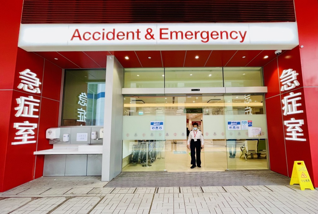 广华医院“紧急”病人平均要等53分钟，远超医管局服务目标的“30分钟内获处理”。