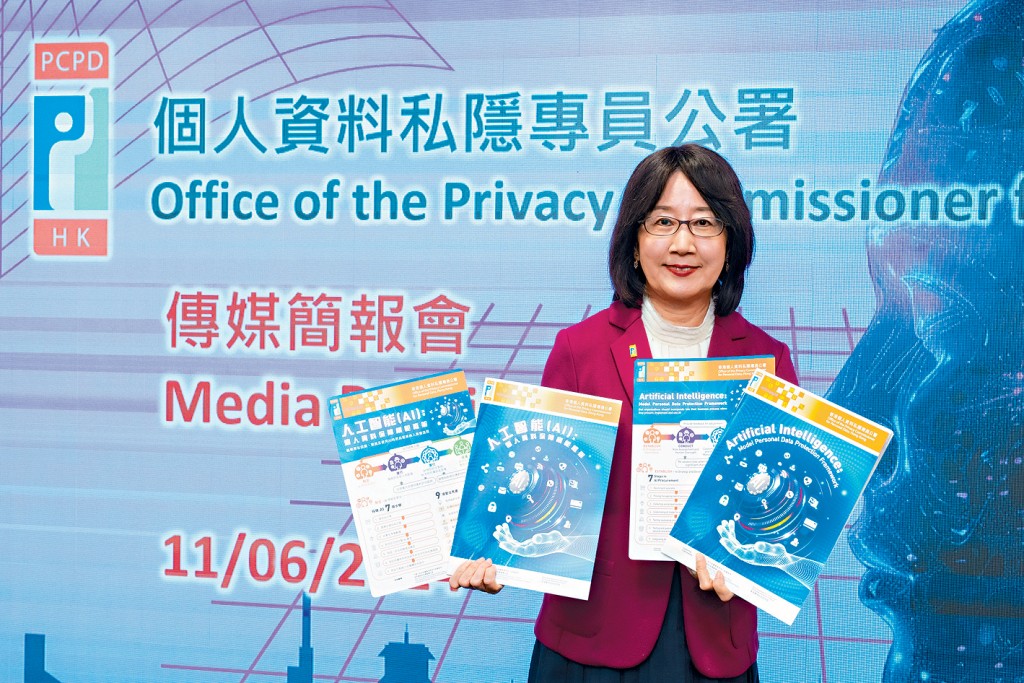 鍾麗玲表示模範框架提供國際認可及切實可行的建議和最佳行事常規。