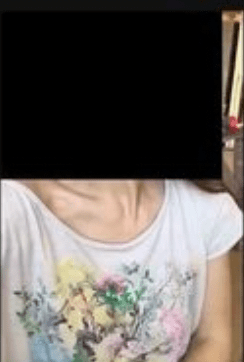 由於片中人物的面部已被塗黑，聲音亦經過處理，暫時無法確認其身份及實際年齡。