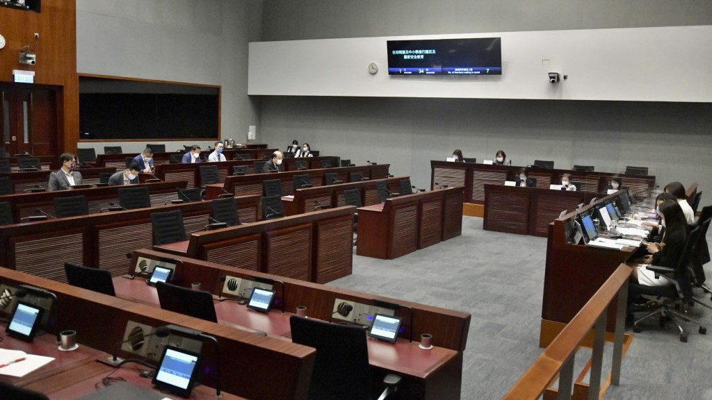 立法會議員今早與申訴專員舉行會議。資料圖片 立法會議員今早與申訴專員舉行會議。資料圖片