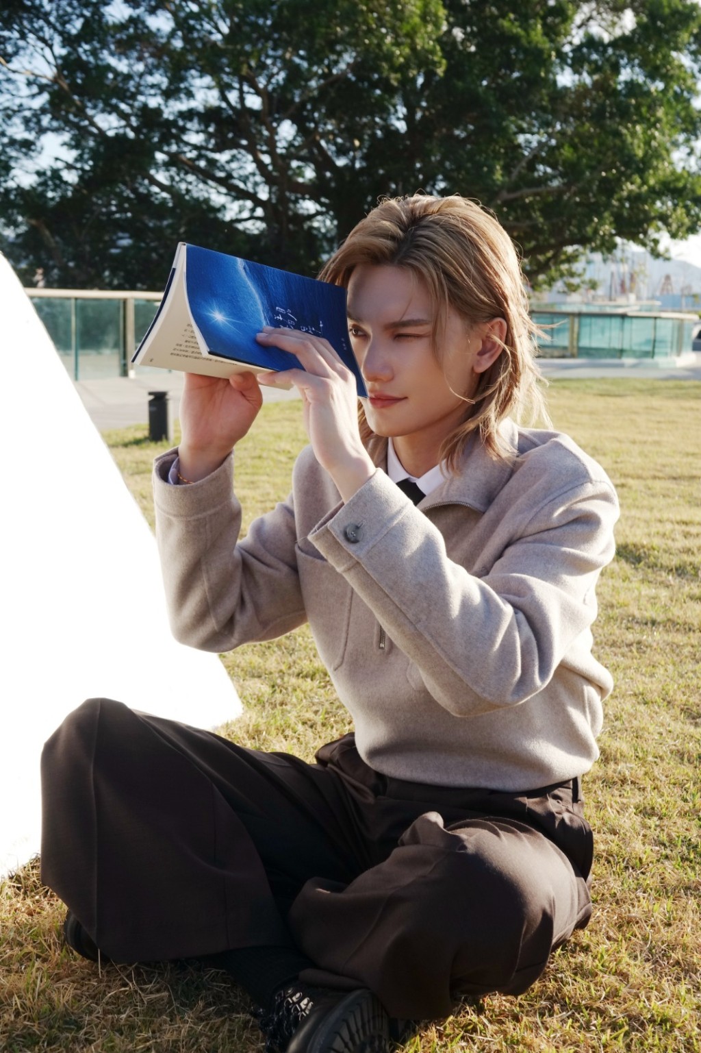 是日拍摄，天气放晴。