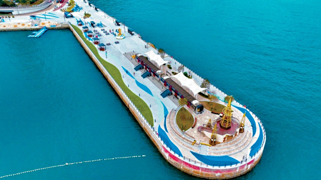 甯漢豪表示,「活力環島長廊」目前已駁通八成半,預計2027年底前會駁通九成。