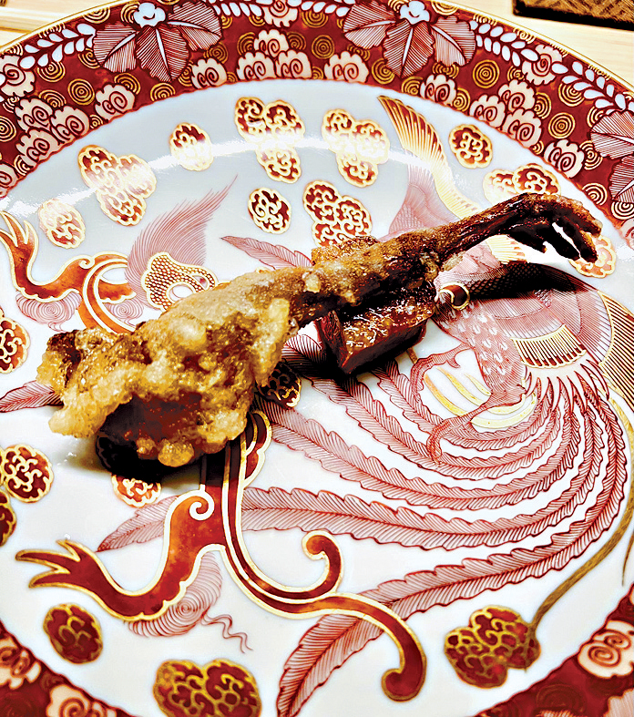 天妇罗乳鸽腿 天妇罗乳鸽腿