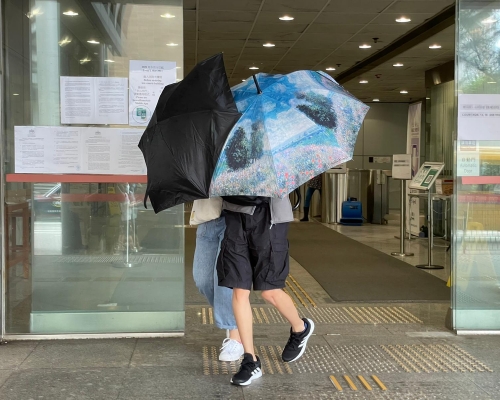 被告馬賦馳（右）。凌子淇攝