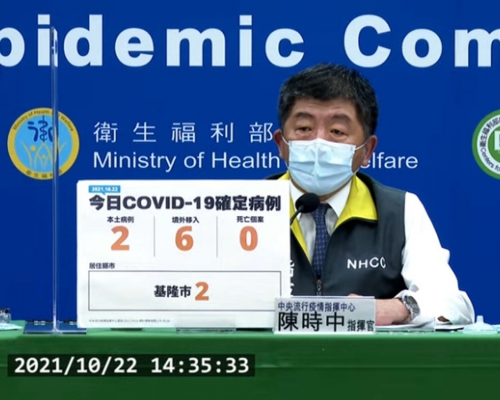 台灣新增8宗新冠確診病例,兩宗為本土個案。