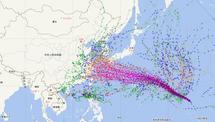 台风白海豚超预期增强至17级,路径突然南移。 风云圈天气 台风白海豚超预期增强至17级,路径突然南移。 风云圈天气