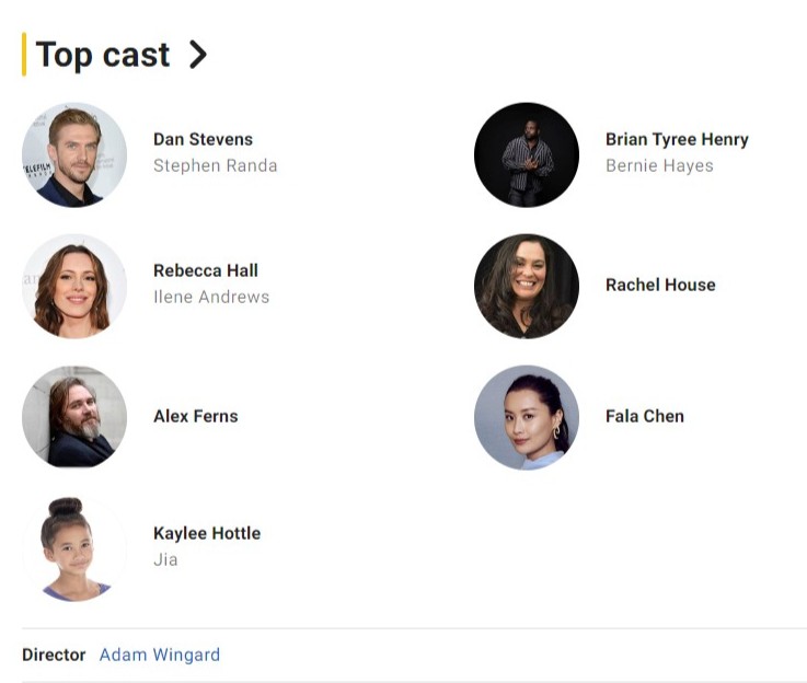 IMDB中見到《哥斯拉大戰金剛2》的演出名單，有法拉個名。