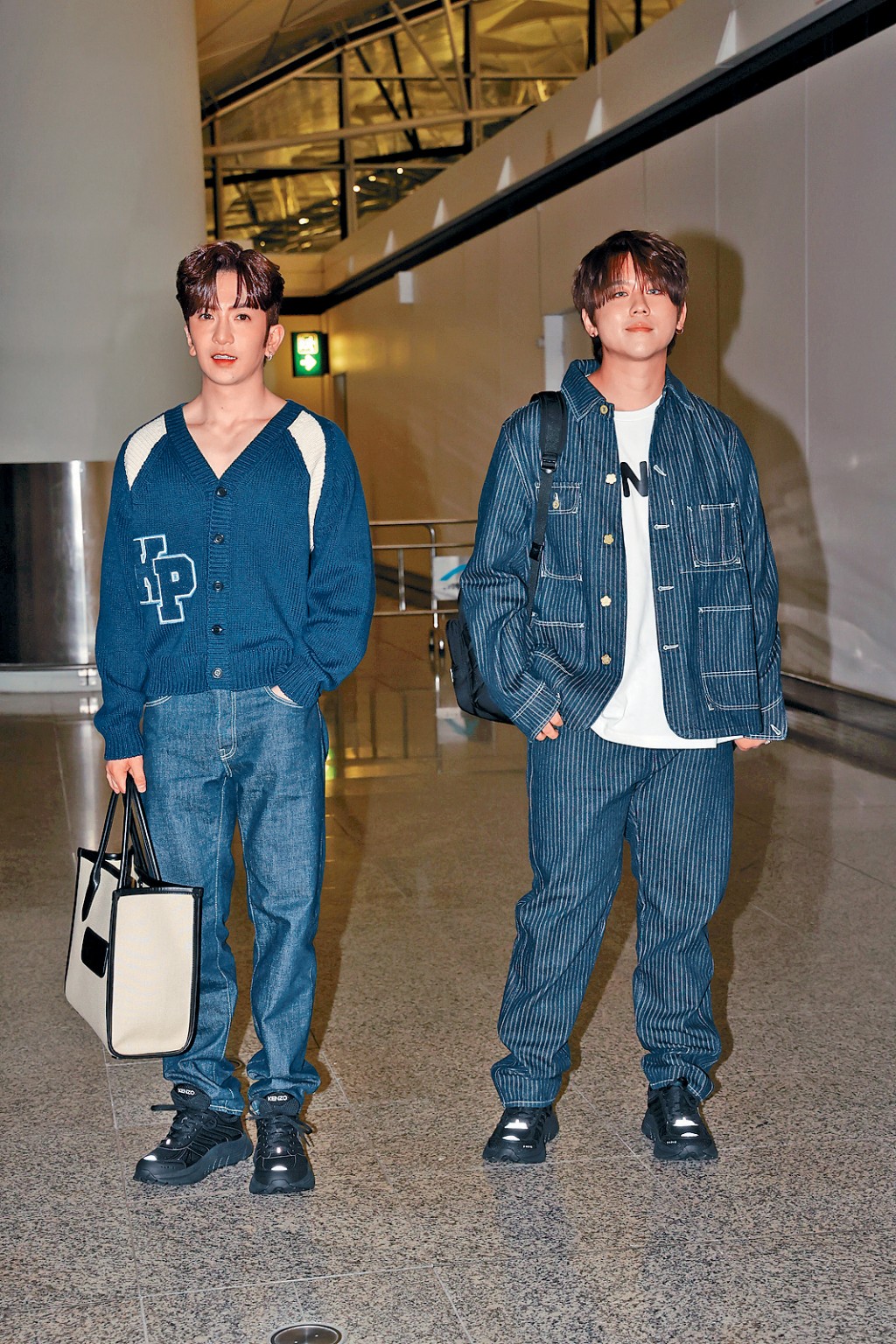 AL孖住姜濤前晚飛巴黎，準備出席時裝周。