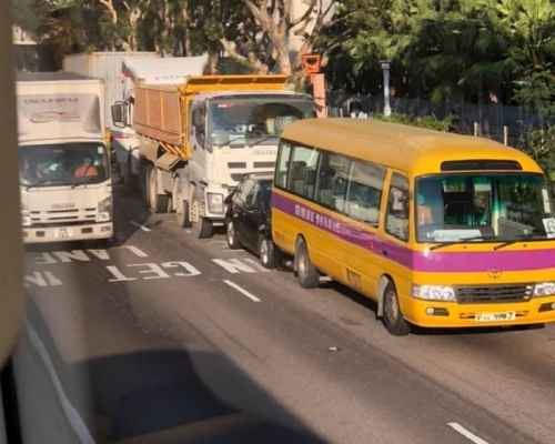 大埔公路4車相撞。香港突發事故報料區Ho Anson 圖片