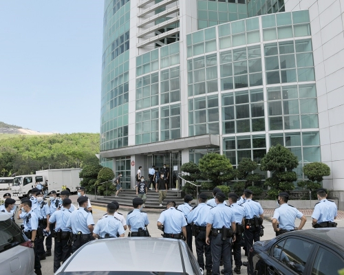 壹傳媒及《蘋果日報》5名高層昨日被捕。資料圖片