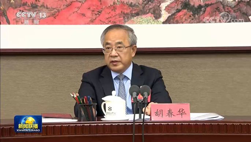 中央政治局委員、國務院副總理胡春華。