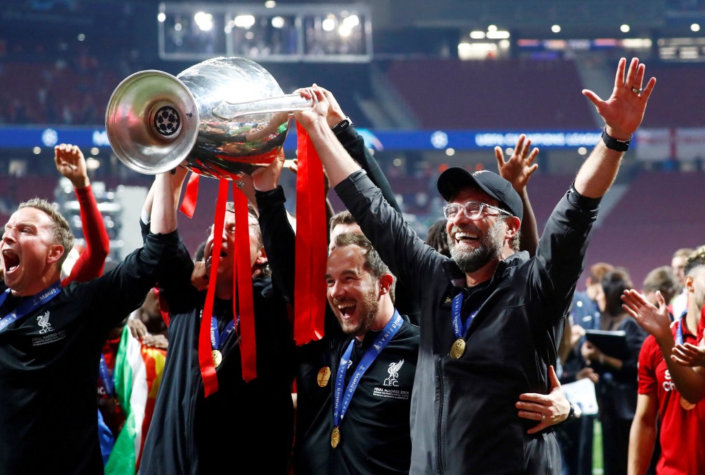 高普为利物浦取得的锦标，包括欧联宝座。Reuters