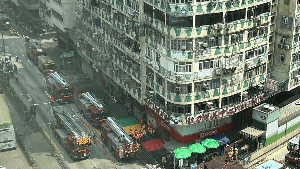 佐敦華豐大廈周三（10日）發生奪命三級火，導致5死40傷。資料圖片