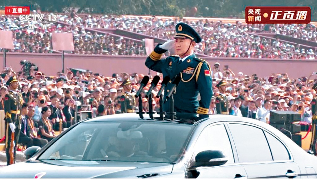 中部戰區空軍司令員韓勝延任閱兵總指揮。