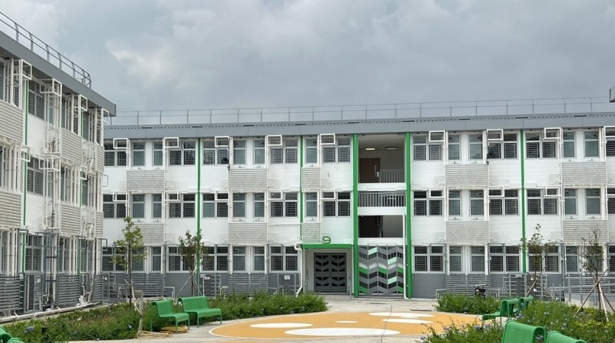 元朗攸壆路項目。 元朗攸壆路項目。