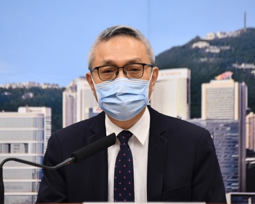 徐德義提醒市民長假期不要放鬆警惕。資料圖片