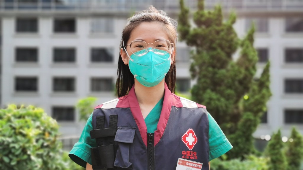 劉俊艷是廣州中醫藥大學第一附屬醫院心血管內科的護士。