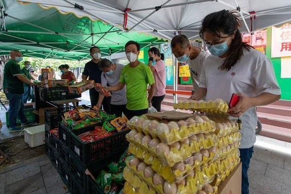 廣州推「移動超市」。人民網圖片