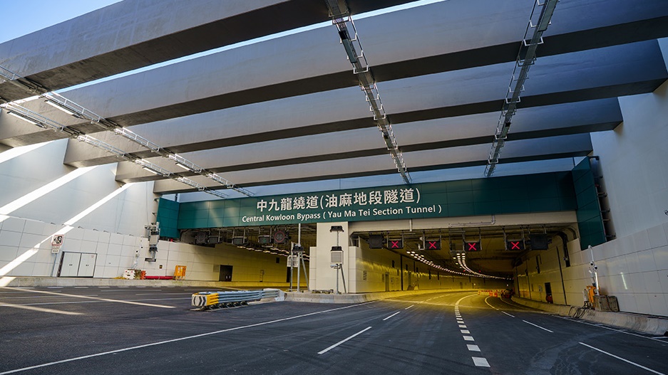 中九龍繞道(油麻地段)早上10時通車 陳美寶主持通車儀式