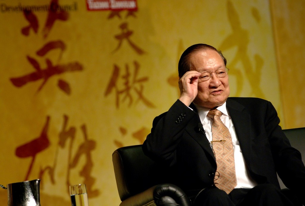 金庸。資料圖片