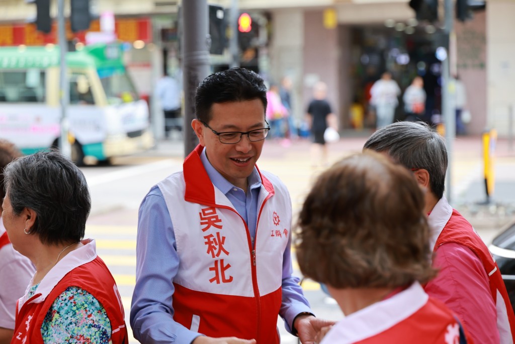 工聯會吳秋北。團隊提供