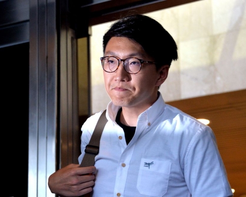 梁天琦指,勇武意思是面對不公義事情不能屈。資料圖片